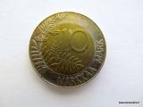 10 Markkaa 1993 CuNi kl.4-5