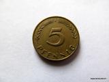 Saksa 5 pf 1966 J kl.5-6