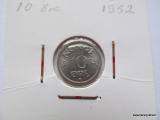 Norja 10 re 1952 kuvan kolikko Norway 10 re 1952 1,98€