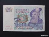 Ruotsi 5 Kr 1977 CV kuvan seteli