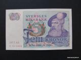 Ruotsi 5 Kr 1977 AS kuvan seteli