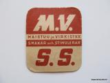 M.V. Maistuu ja Virkist S.S. Ruskea Kahvipakettikuva