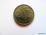 20 Penni 1981 kuvan kolikko