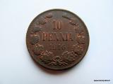 10 Penni 1916 kuvan kolikko