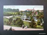 Borås Stadsparken väri 1900-luvun alku nyrkkipostissa käytetty