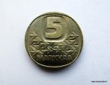 5 Markkaa 1980 kl.6