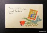 Joulukortti no 760 Wendelin pakettikortti 1944 (normaalia pi kuvan Joulukortti, kunto kuvasta