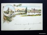 Viipurin linna, Ollinlinna, Turku linna. Väri 1800-1900 luv Kulkematon
