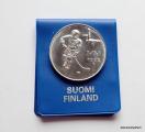 50 Markkaa 1982 Jääkiekko MM (23.1 g = 500H) vaihteleva kunto Finland 50 mk 1982 Icehockey WM Helsinki silver coin 6,77€