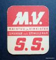 M.V. Maistuu ja Virkist S.S. Punainen Kahvipakettikuva