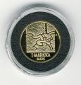 Suomen Viimeinen Kultamarkka 2001 Kapselissa + Aitoustodistus