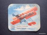 Oka ilmailun historia Amer. hävittäjä Curtiss Pusher 1910 Keräilykuva