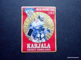 Karjala Maailmanmestari 1995 Ari Sulander Kuvan olut etiketti