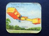 Oka ilmailun historia Ranskal. M.Santos-Dumont 1906 Keräilykuva