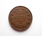 10 Penni 1916 Kuvan kolikko