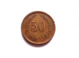 50 Penniä 1940 Cu Kuvan kolikko