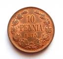 10 Penni 1915 Kuvan kolikko