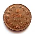 10 Penni 1916 Kuvan kolikko