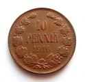 10 Penni 1916 Kuvan kolikko