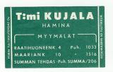 TT Etiketti Hamina T:mi Kujala Porin