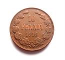 10 Penni 1916 Kuvan kolikko