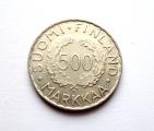 500 Markkaa 1952 Olympia melko hyvä Olympiaraha