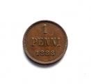1 Penni 1888 Kuvan kolikko