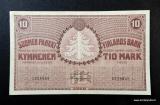 10 Markkaa 1918 no 5228949 kl.5-6