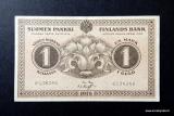 1 Markka 1916 no 6538386 kl.6-7