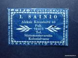 Aleksis Kivenkatu 40, I. Sainio Osakeyhti Savo