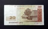 Latvia 20 Latu 2004 kuvan seteli