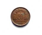 Chile 20 c 1942, 0,40 EUR