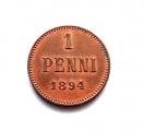 1 Penni 1894 Kuvan kolikko