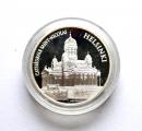 Ranska 100 Fr- 15 ¤ 1997 Helsinki PROOF kapselissa ja alkuperäisessä rasiassa France 100 Fr-15 ¤ 1997 silver coin 19,80€