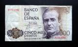 Espanja 5000 Pesetas 1979 no R7513792 kl.4-