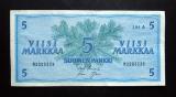 5 Markkaa 1963 Litt.A no M2283335 Uusivirta-Nars kl.4-5