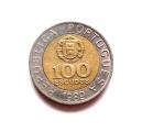 Portugal 100 Escudos 1989 Kuvan kolikko