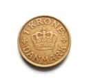 Tanska 1 Kr 1929 Kuvan kolikko