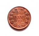 10 Penni 1915 Kuvan kolikko