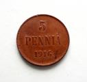 5 Penniä 1916, 0,80 EUR