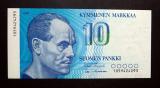 10 Markkaa 1986 no 1059424293 Uusivirta-Hmlinen kl.9