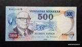 500 Markkaa 1975 TÄHTI no A0013108* Hetemäki-Lindblom kl.n.7