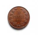 10 Penniä 1917 II (kotka ilman kruunua), 4,00 EUR