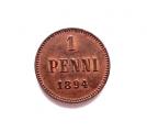 1 Penni 1894 Kuvan kolikko