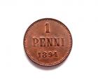 1 Penni 1894, 5,00 EUR