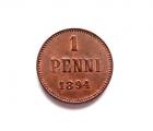 1 Penni 1894 Kuvan kolikko