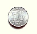 DDR 50 pf 1958 A Kuvan kolikko DDR 50 pfennig 1958 aluminium coin 1,50€