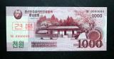 Pohjois-Korea 1000 Won 2008 SPECIMEN kuvan seteli (tai vastaava)