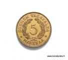 5 Markkaa 1936 Kuvan kolikko