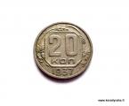 Neuvostoliitto 20 Kop 1937 Kuvan kolikko